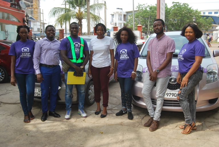 StepAhead Driving School Students and Instructor